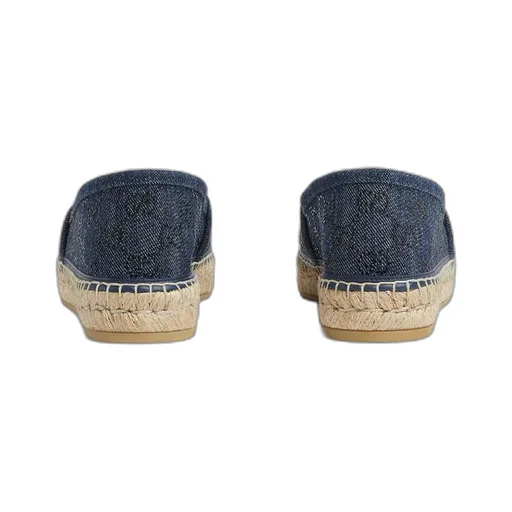Women's espadrille with GG crystals