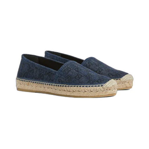 Women's espadrille with GG crystals