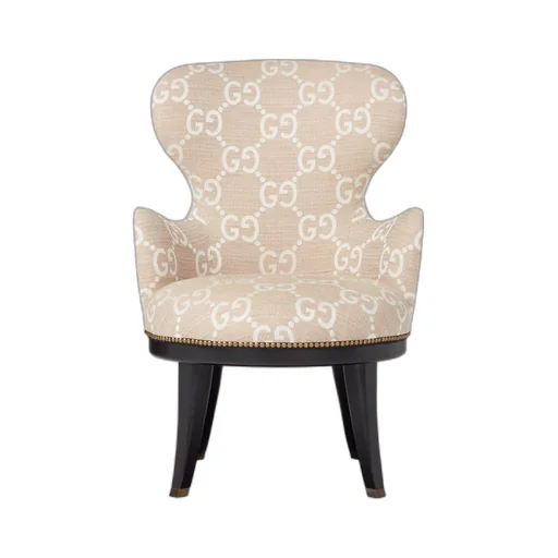 GG jacquard armchair