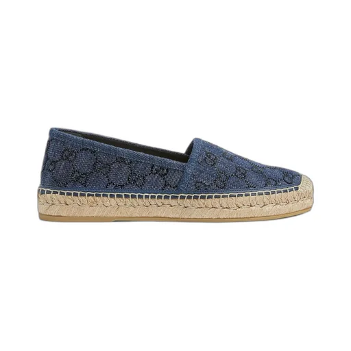 Women's espadrille with GG crystals