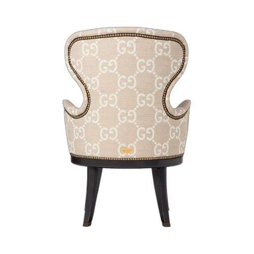 GG jacquard armchair
