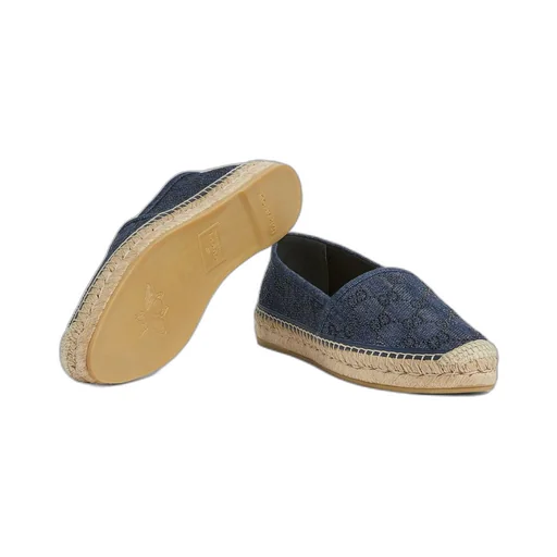 Women's espadrille with GG crystals