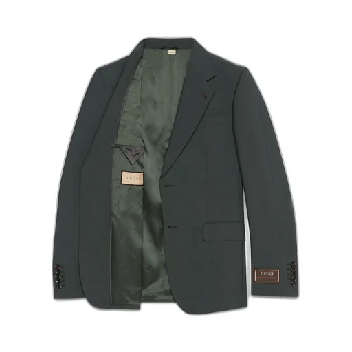 Wool mohair suit