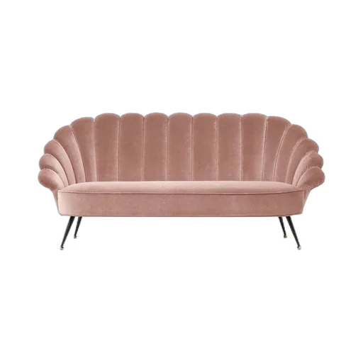 Velvet sofa