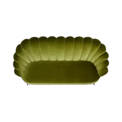 Velvet sofa
