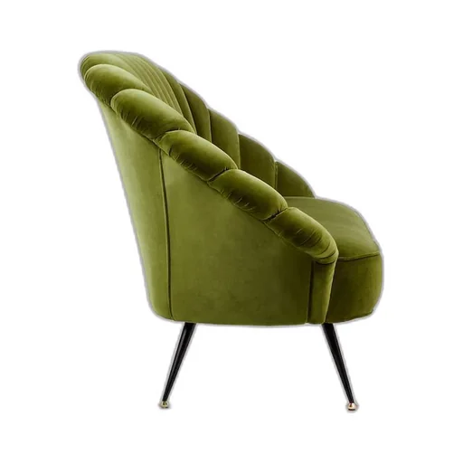 Velvet sofa