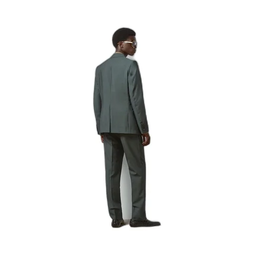 Wool mohair suit