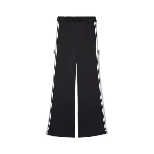 Cotton jersey track bottoms
