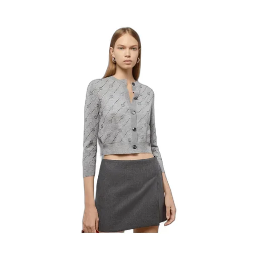 Cashmere cardigan with Interlocking G