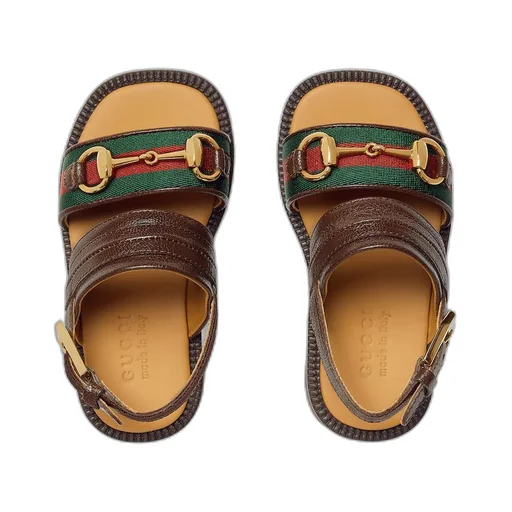 Toddler Horsebit Web sandal