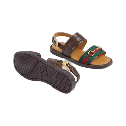 Children Horsebit Web sandal