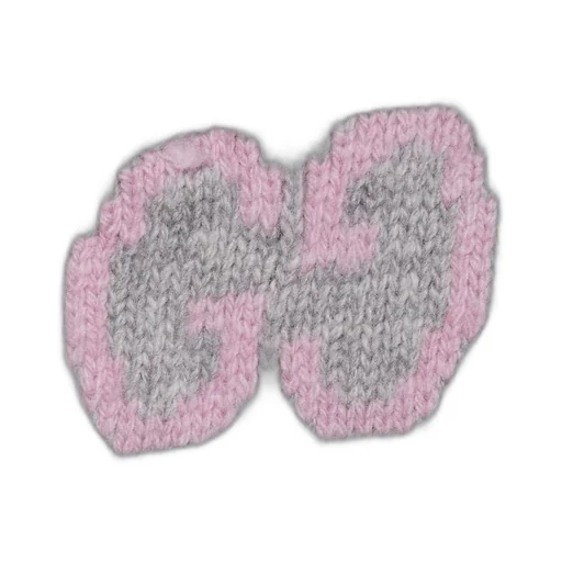 GG knit wool cardigan