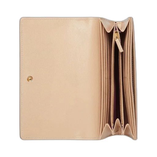 Continental wallet with Gucci script