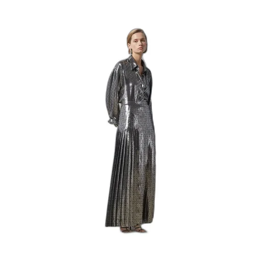 Lamé GG crêpe shirt