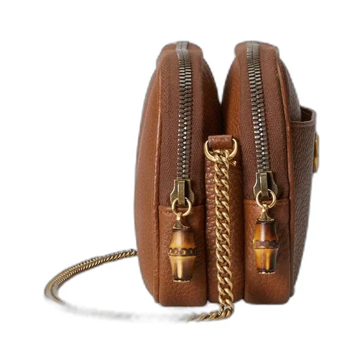Double G super mini bag with bamboo