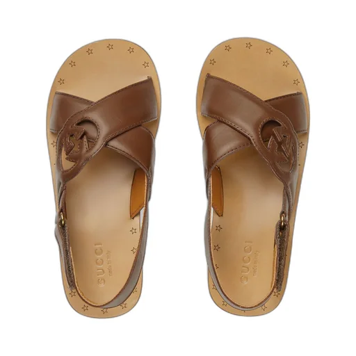 Children's Interlocking G sandal