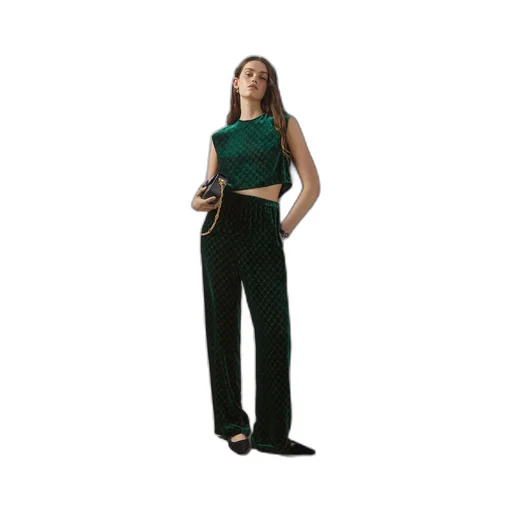 GG velvet top