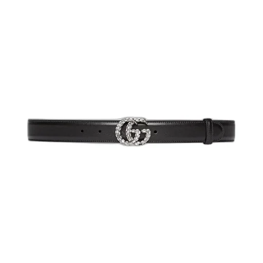 GG Marmont thin belt with crystals