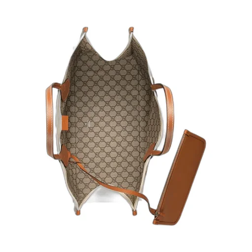 Tote bag with Gucci print