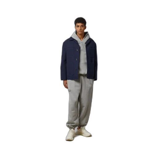 Cotton sweattrouser with print
