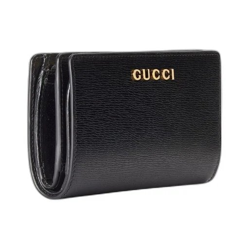 Zip around wallet with Gucci script
