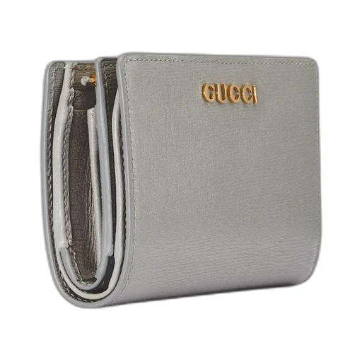 Zip around wallet with Gucci script