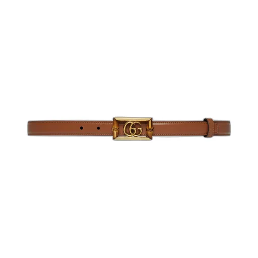 Belt with Double G buckle and bamboo
