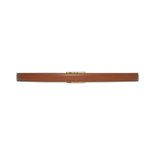 Belt with Double G buckle and bamboo