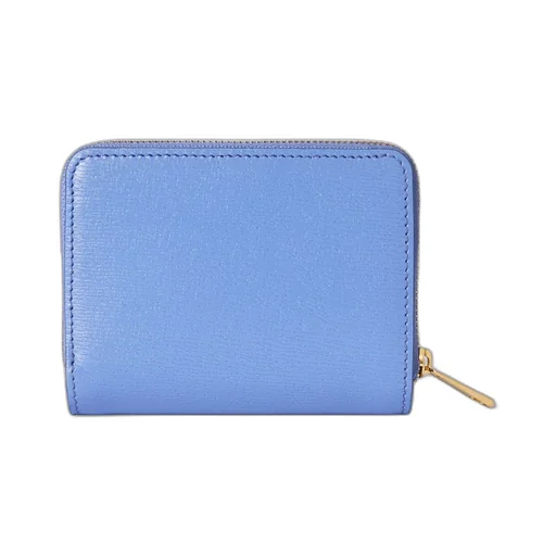 Mini wallet with Gucci script