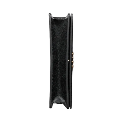 Chain wallet with Gucci script