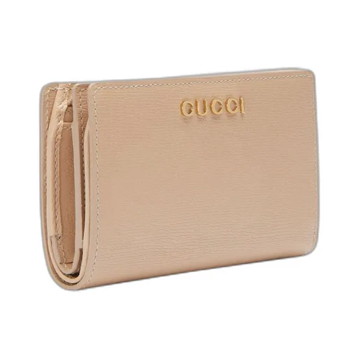 Zip around wallet with Gucci script