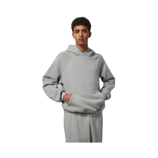 Cotton hooded sweatshirt with print