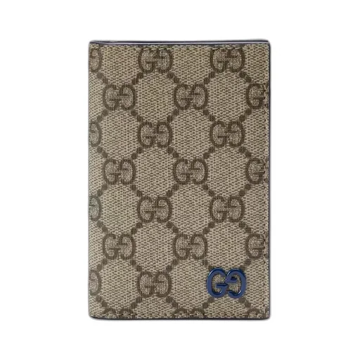 Long card case with GG detail