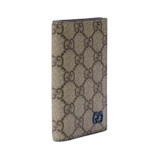 Long card case with GG detail