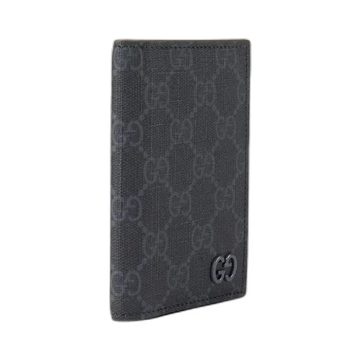 GG long card case with GG detail