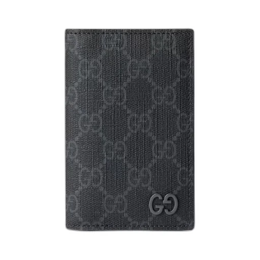 GG long card case with GG detail