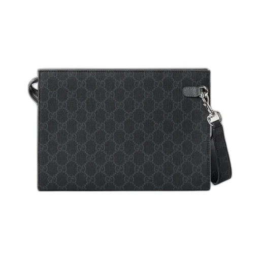 GG pouch with grey trim