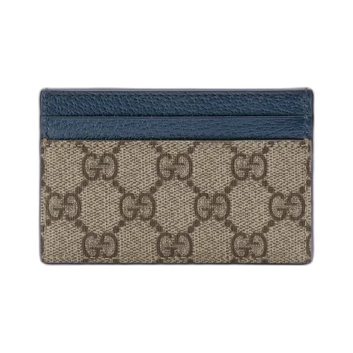 Card case with GG detail