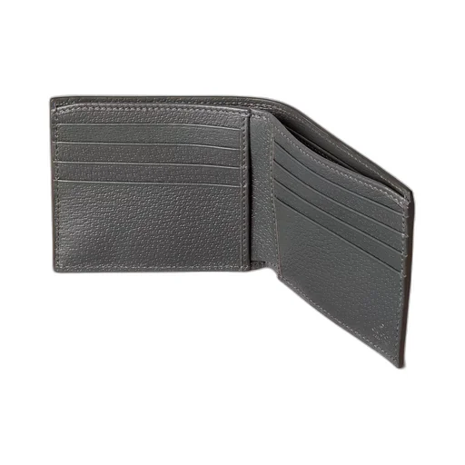 GG wallet with grey interior