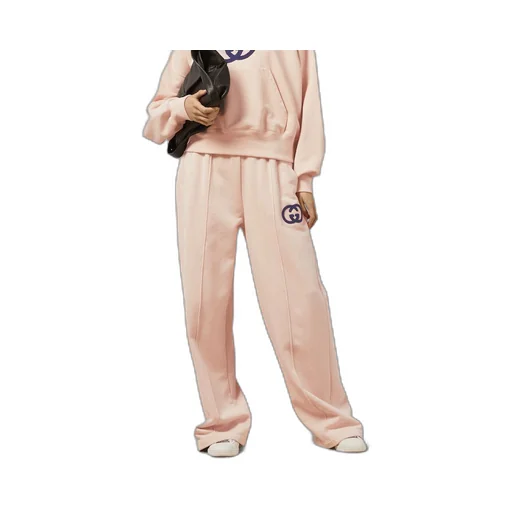 Cotton jersey jogging trouser