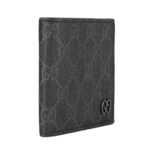 GG wallet with grey interior