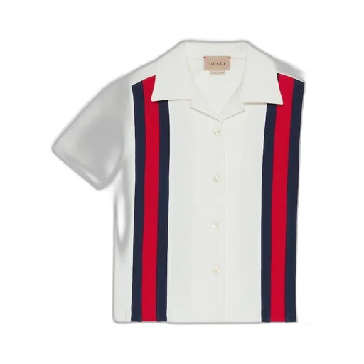 Children's Web cotton polo T-shirt