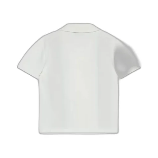 Children's Web cotton polo T-shirt