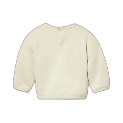 Baby cotton sweatshirt with Web