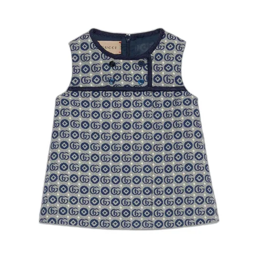 Baby Double G cotton dress