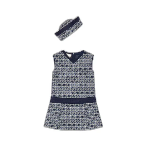Children's Double G cotton dress