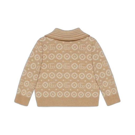 Baby Double G cotton cardigan
