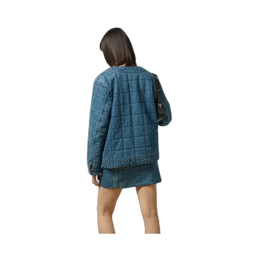 Reversible denim jacket