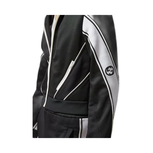 Cotton jersey zip jacket