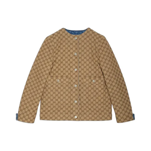 Reversible denim jacket